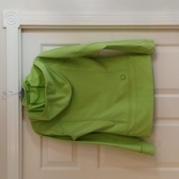 Marmot Lime Green Jacket Size M - Picture 3 of 8